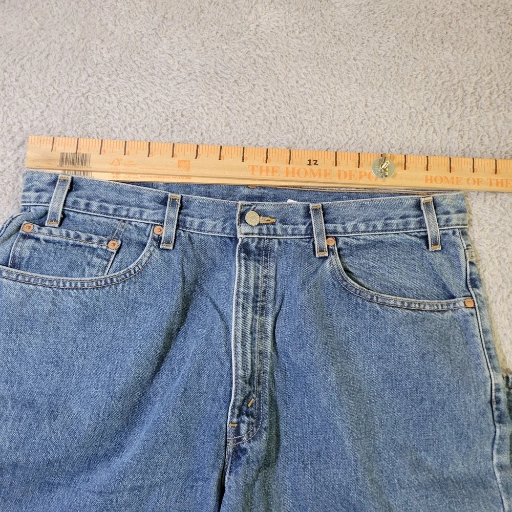 Vintage Levis 550 Baggy Jeans Mens 38x30 Blue Denim Relaxed Fit Skater‎ Y2K 90s